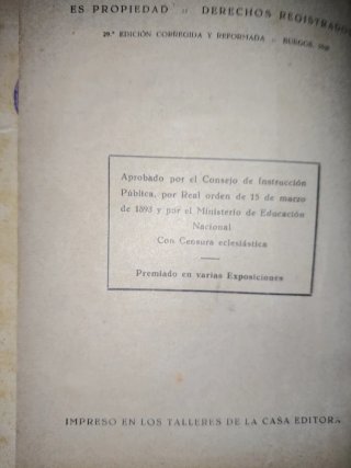 Lote 6 Libros Antiguos Infantiles y Escolares