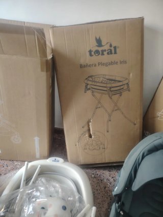 Pack Accesorios Bebé: Silla Paseo, Bañera, Gimnasi