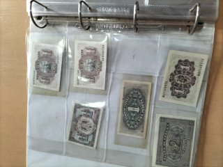 Monedas y billetes de coleccion