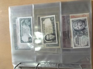 Monedas y billetes de coleccion