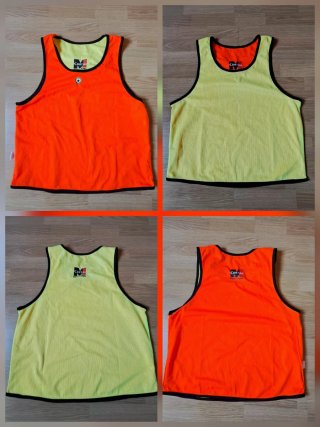 Peto reversible Kedeke Naranja/Amarillo