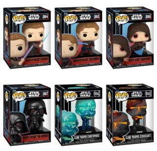 Funko Pop! Star Wars (6 figuras)