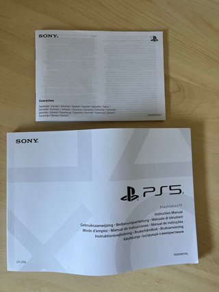Caja Vacia PS5 Slim Digital Fortnite Con Manuales