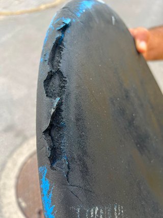 Tabla de surf espuma para reparar