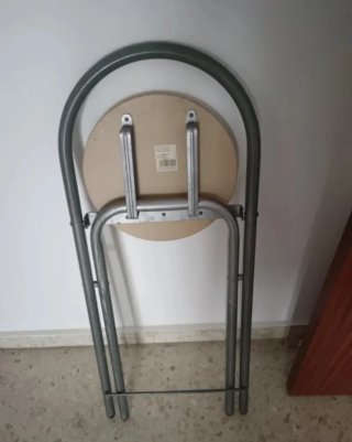 Taburete silla barra cocina beige/gris
