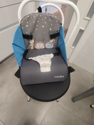 Trona portátil I-Baby con diseño infantil