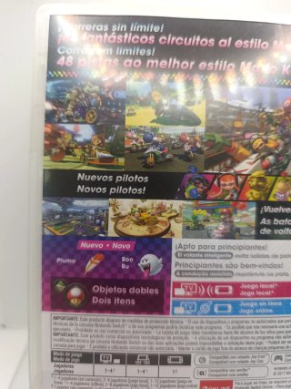 Caja Mario Kart 8 Deluxe Nintendo Switch