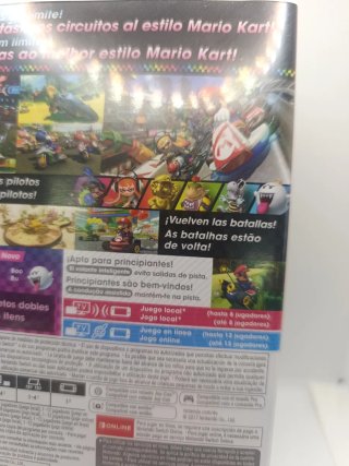 Caja Mario Kart 8 Deluxe Nintendo Switch