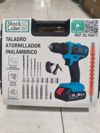 Taladro Atornillador Inalámbrico Stock Líder