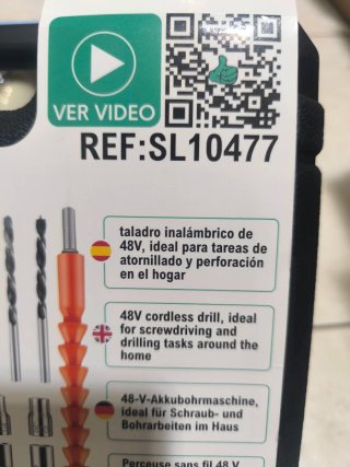 Taladro Atornillador Inalámbrico Stock Líder