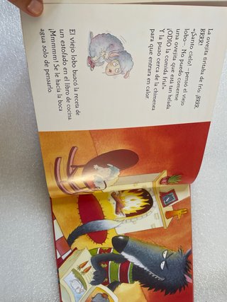 Libro infantil La ovejita que vino a cenar