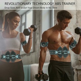 Electroestimulador Muscular EMS USB Fitness