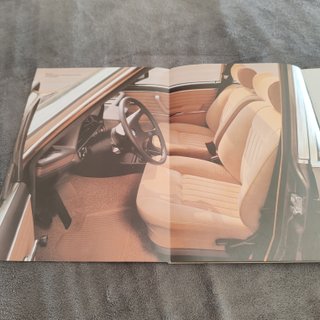 Catálogo BMW Série 5 1980 Original