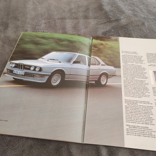 Catálogo BMW Série 5 1980 Original