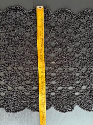 Camino de mesa tapete ganchillo crochet 180x31