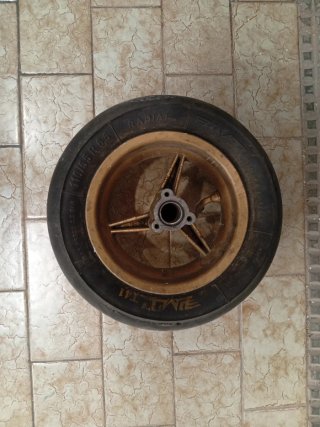 Llanta minimoto 6,5P trasera