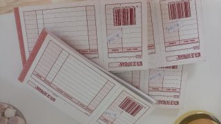 4 Talonarios Nota de Entrega