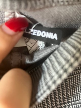 Leggings a quadri Calzedonia grigi