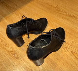 Botines Gianna di Firenze cordones negros