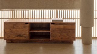 Sklum Tasmani Mueble TV 160x40 cm con estante