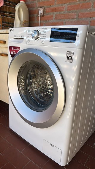 Lavadora LG Carga Frontal 8kg