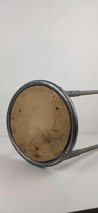Sgabello Industriale Vintage Metallo