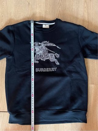 Camiseta Burberry Negra Logo Caballero