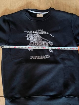 Camiseta Burberry Negra Logo Caballero