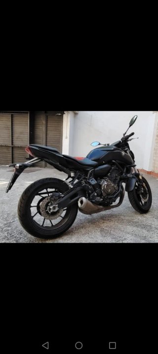 Yamaha MT-07 ABS 2018 Negra A2