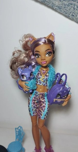 Monster High Clawdeen Wolf Faboolous Pets