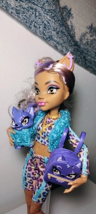 Monster High Clawdeen Wolf Faboolous Pets