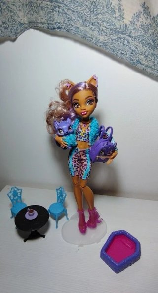 Monster High Clawdeen Wolf Faboolous Pets