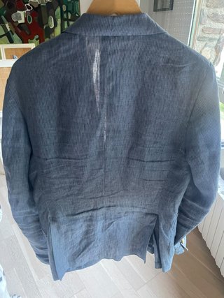 Americana Mango Lino Talla 46/S
