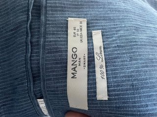Americana Mango Lino Talla 46/S