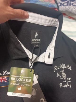 Camiseta Rugby Niño Talla 12 Nueva