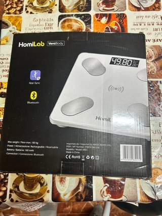Báscula HomiLab VeraBody Bluetooth