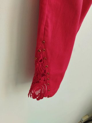 Pantalón Elogy Rojo Talla 40