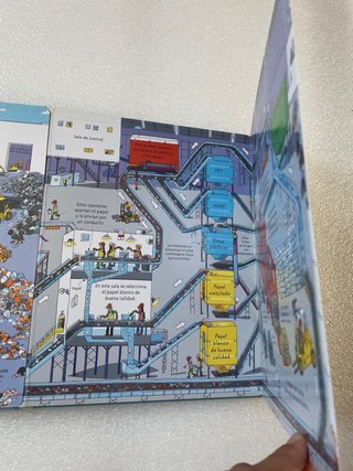 Libro infantil El reciclaje y la basura Usborne