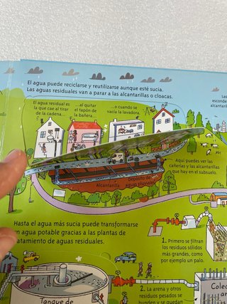 Libro infantil El reciclaje y la basura Usborne