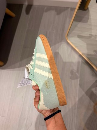 Adidas Gazelle Beige/Verde Talla 38