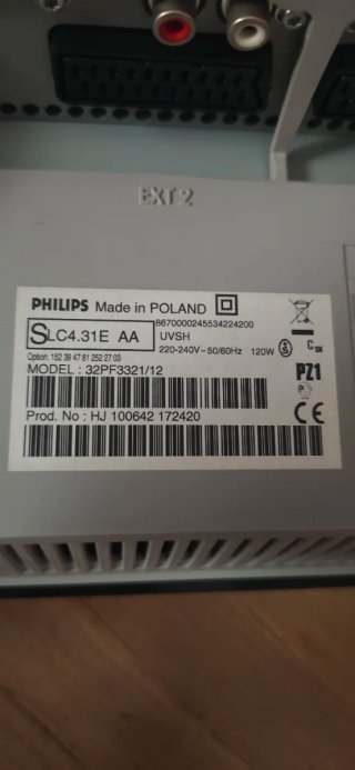Televisor Philips Negro 32'