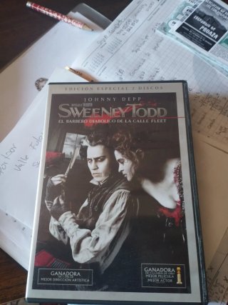 DVD Sweeney Todd Edición Especial 2 Discos