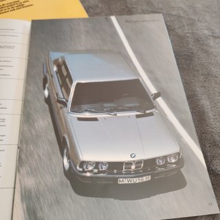 Catálogo BMW Série 5 E28 (1984)