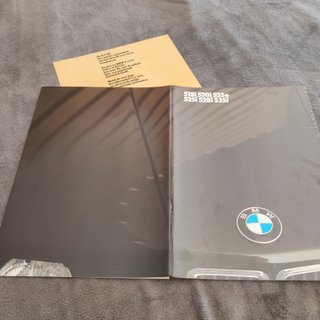 Catálogo BMW Série 5 E28 (1984)