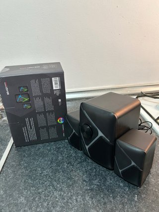 Altavoces Mars Gaming MS-H21 RGB 2.1
