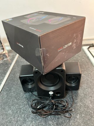 Altavoces Mars Gaming MS-H21 RGB 2.1