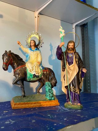 Lote figuras religiosas OLOT