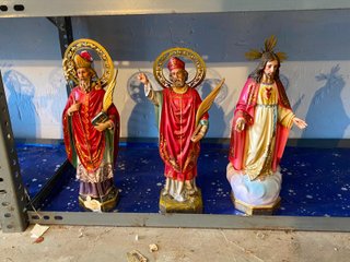 Lote figuras religiosas OLOT