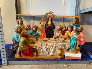 Lote figuras religiosas OLOT