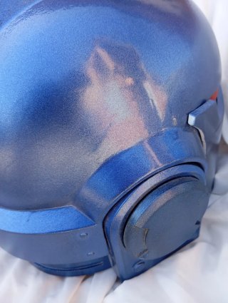 Casco Warhammer 40k Ultramarines Cosplay 1:1